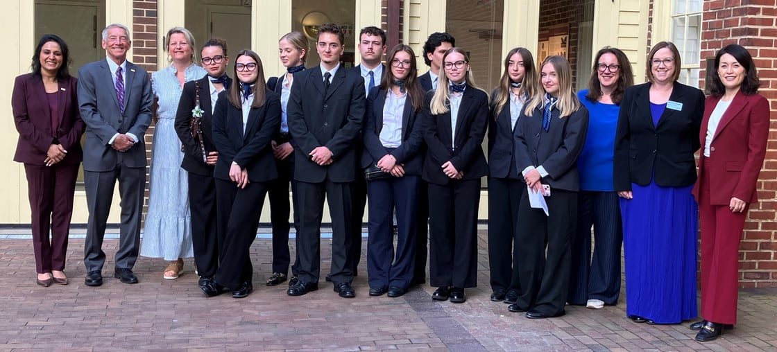 2026 LeTouquet students with council