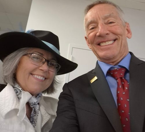 2026 VFW National President with Mayor Weinbrecht