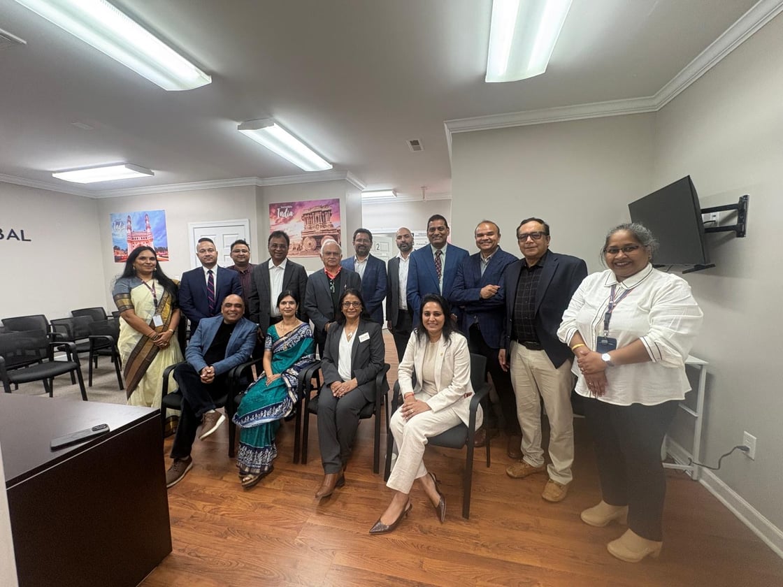 Bansal at VFS Global Indian Visa Application Center