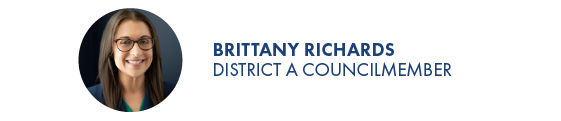 Brittany Richards, District A Councilmember
